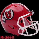 Utah Utes Helmet Riddell Pocket Pro Speed Style Periodic Restock-0