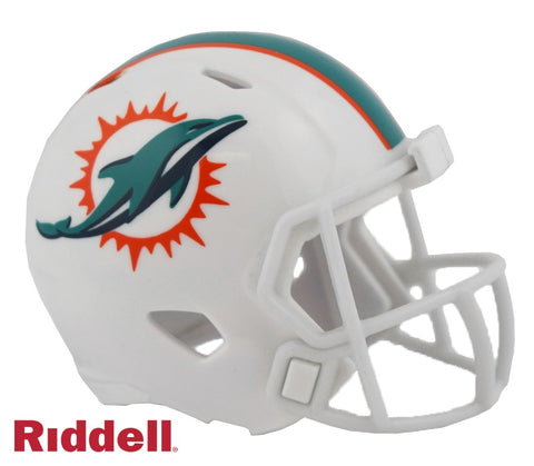Miami Dolphins Helmet Riddell Pocket Pro Speed Style 2018-0