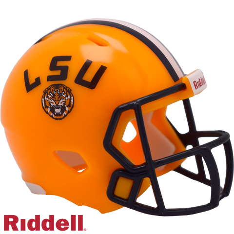 LSU Tigers Helmet Riddell Pocket Pro Speed Style-0