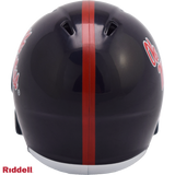 Mississippi Rebels Helmet Riddell Pocket Pro Speed Style-2
