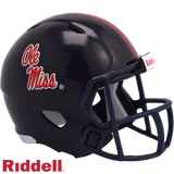 Mississippi Rebels Helmet Riddell Pocket Pro Speed Style-0