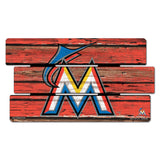 Miami Marlins Sign 14x25 Wood Fence-0