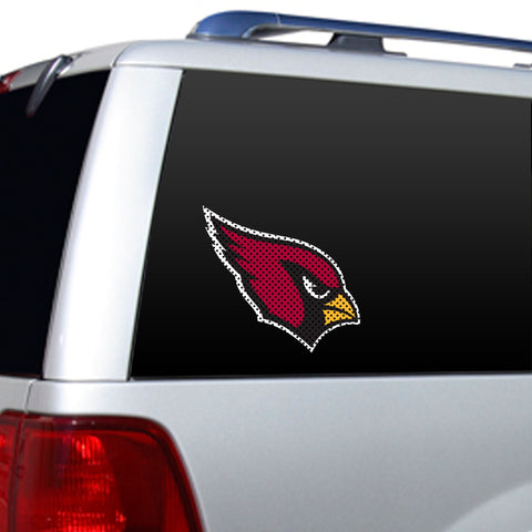 Arizona Cardinals Window Film 12 Inch Die Cut-0