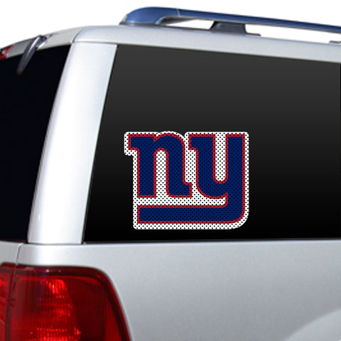 New York Giants Window Film 12 Inch Die Cut-0