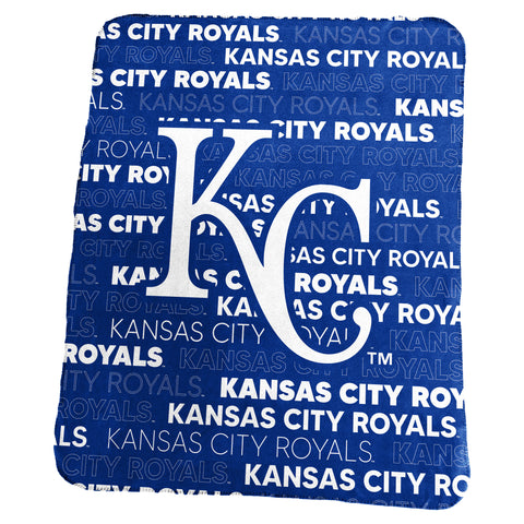Kansas City Royals Blanket 50x60 Fleece Classic-0