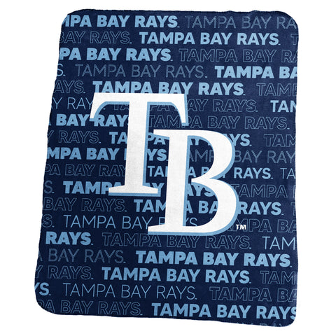 Tampa Bay Rays Blanket 50x60 Fleece Classic-0