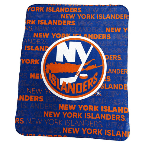 New York Islanders Blanket 50x60 Fleece Classic-0