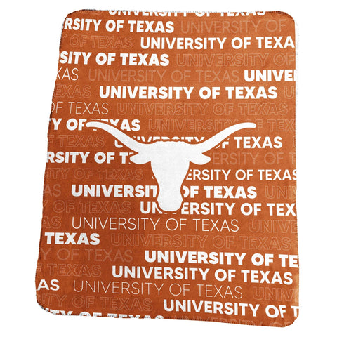 Texas Longhorns Blanket 50x60 Fleece Classic-0