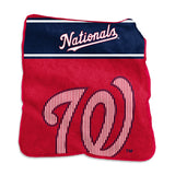 Washington Nationals Blanket 60x80 Raschel Throw-0
