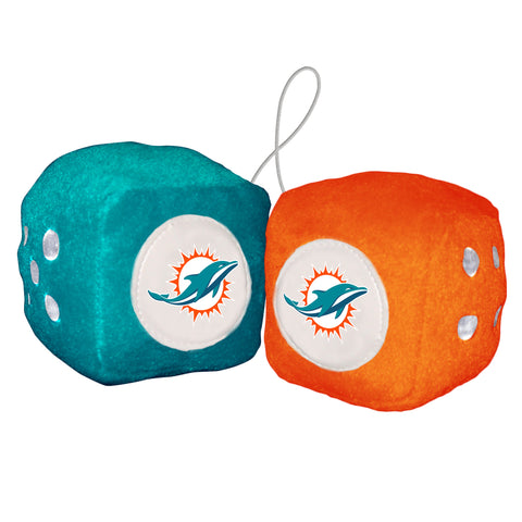 Miami Dolphins Fuzzy Dice CO-0