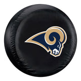 Los Angeles Rams Tire Cover Large Size Black CO-0