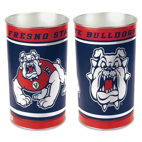 Fresno State Bulldogs Wastebasket 15 Inch - Periodic Restock-0
