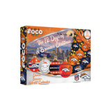 Denver Broncos Advent Calendar Ball Ornament-0