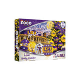 LSU Tigers Advent Calendar Ball Ornament-0