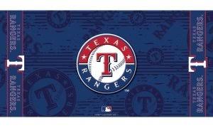 Texas Rangers Towel 30x60 Beach Style Alternate Design-0