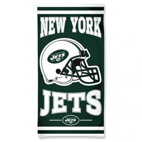 New York Jets Towel 30x60 Beach Style-0