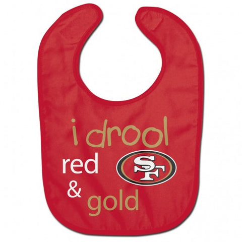 San Francisco 49ers Baby Bib All Pro Style I Drool Design-0