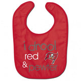 Tampa Bay Buccaneers Baby Bib All Pro I Drool Design-0