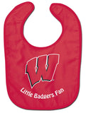 Wisconsin Badgers Baby Bib - All Pro Little Fan - Special Order-1