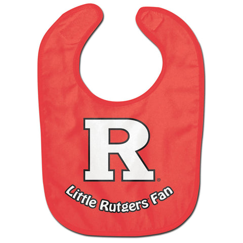 Rutgers Scarlet Knights Baby Bib All Pro - Special Order-0
