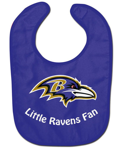 Baltimore Ravens All Pro Little Fan Baby Bib-0