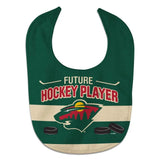 Minnesota Wild Baby Bib All Pro Style Future Hockey Player Design-0