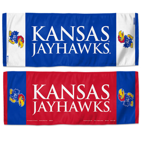 Kansas Jayhawks Cooling Towel 12x30 - Special Order-0