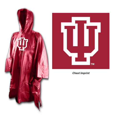 Indiana Hoosiers Rain Poncho Special Order-0