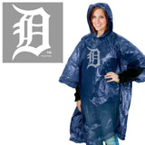 Detroit Tigers Rain Poncho Special Order-0