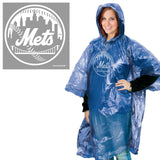 New York Mets Rain Poncho Special Order-0