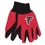 Atlanta Falcons Gloves Two Tone Style Adult Size Solid-0