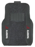 Alabama Crimson Tide Car Mats - Deluxe Set - Team Fan Cave