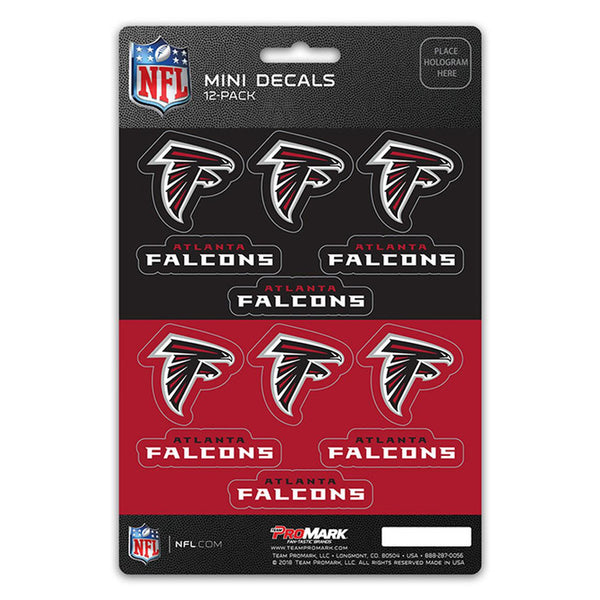 Atlanta Falcons Decal Set Mini 12 Pack – Team Fan Cave