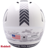 Cleveland Browns Helmet Riddell Replica Full Size Speed Style Salute To Service 2024-2