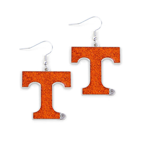 Tennessee Volunteers Earrings Glitter Dazzle-0