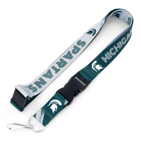 Michigan State Spartans Lanyard Crossfade Design-0