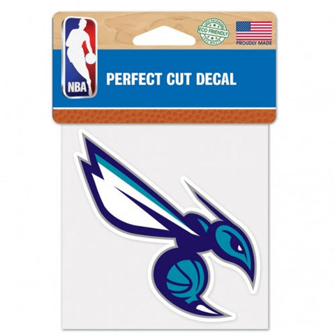 Charlotte Hornets Decal 4x4 Perfect Cut Color - Special Order-0