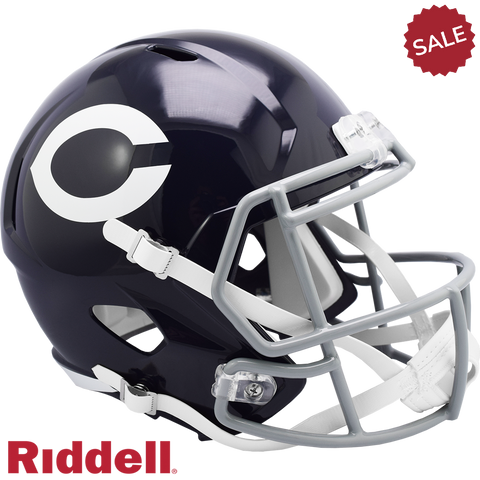 Chicago Bears Helmet Riddell Replica Full Size Speed Style 1962-1973 T/B Special Order-0
