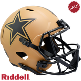Dallas Cowboys Helmet Riddell Replica Full Size Speed Style Salute To Service 2023-0