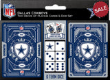 Dallas Cowboys Playing Cards and Dice Set