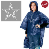 Dallas Cowboys Rain Poncho
