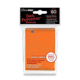 Deck Protectors - Small Size - Orange (One Pack of 60)