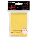 Deck Protectors - Solid - Yellow (One Pack of 50)