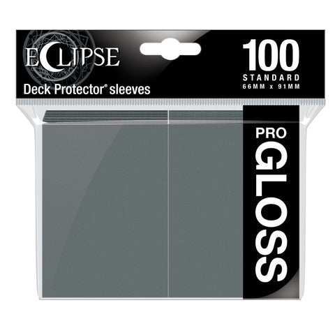 Eclipse Gloss Standard Sleeves 100 Pack Smoke Grey-0