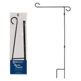 Flag Pole 3 Piece Garden Style Metal