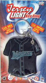 Florida Marlins Keychain - Jersey Keylight - Team Fan Cave
