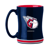 Cleveland Guardians Coffee Mug 14oz Sculpted Relief Team Color-0