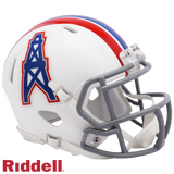 Houston Oilers Helmet Riddell Replica Mini Speed Style 1975-1980 T/B-0