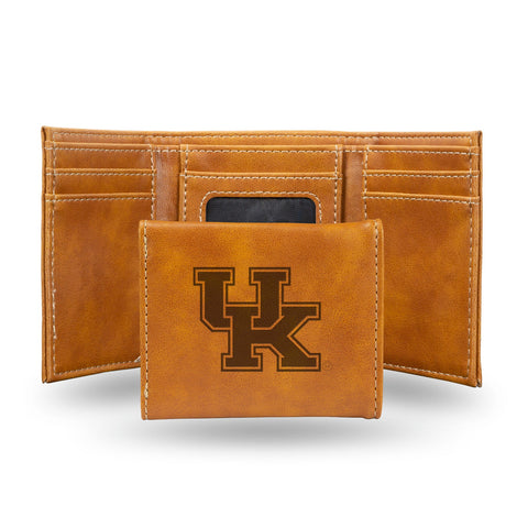 Kentucky Wildcats Wallet Trifold Laser Engraved-0