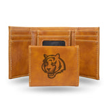 Cincinnati Bengals Wallet Trifold Laser Engraved-0
